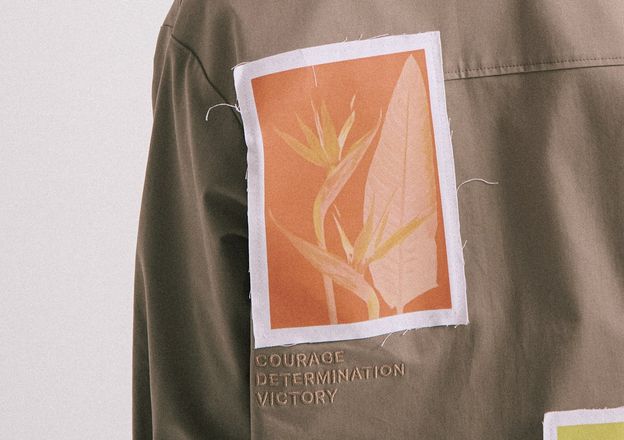 Branding design: patches + emroidery