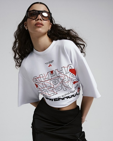 Custom swag drop for Alpha Affiliates: customized T-shirts
