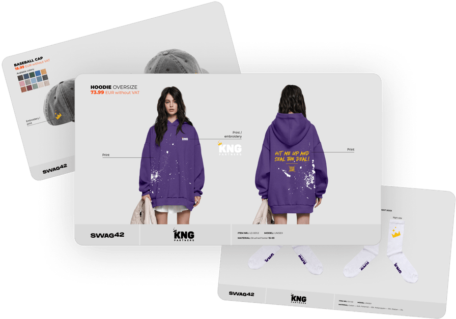 Customized hoodies oversized