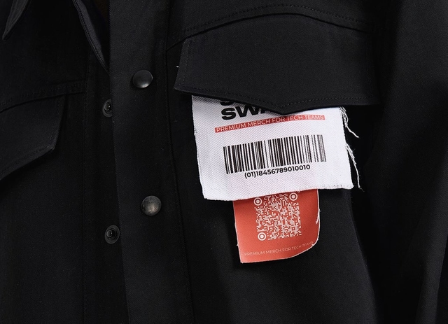 Labels of custom corporate design
