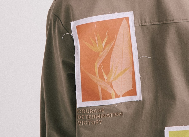 Branding design: patches + emroidery