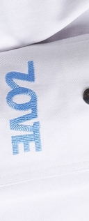 Branded merch embroidery