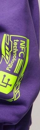 Branding design with NFC tags for a branded swag