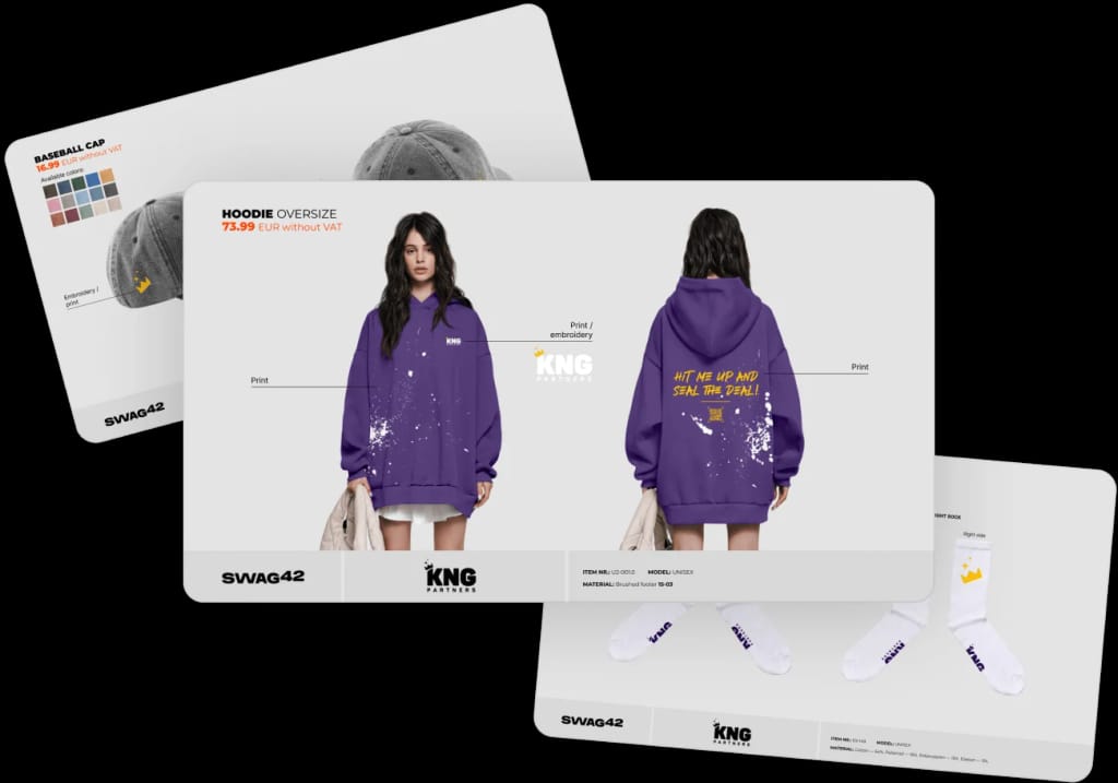 Customized hoodies oversized